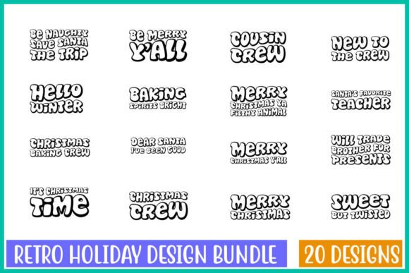 Download Retro HoliDay T-shirt Design Bundle, - Premium Bundle